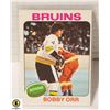 Image 1 : 1975-76 O-PEE-CHEE BOBBY ORR CARD NUMBER 100