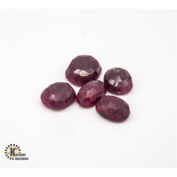 #99-RED RUBY GEMSTONES 85.60CT