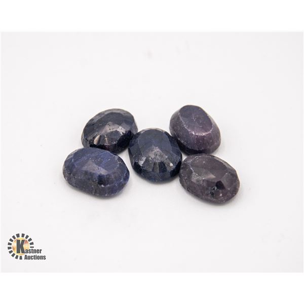 #119-BLUE SAPPHIRE GEMSTONES  95.00 CT