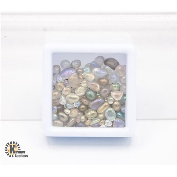 #84-NATURAL RAINBOW MOONSTONES ROUGH 90.40CT