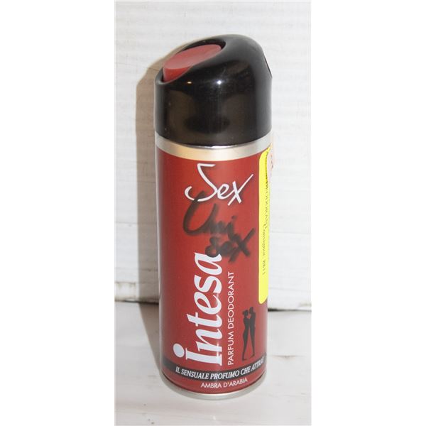 NEW 125ML SEX UNISEX INTESA PARFUM DEODORANT