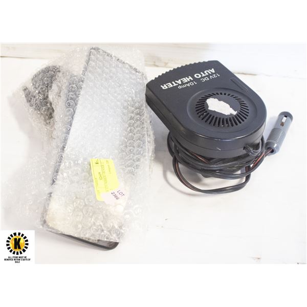 NEW ATV MIRROR + HEATER 12 VOLT