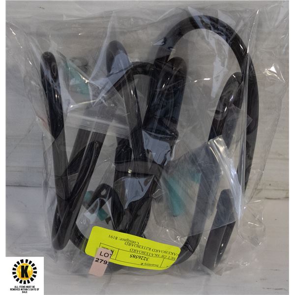 4 SET OF SKATEBOARD WAKEBOARD KITEBOARD