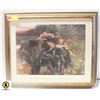 Image 1 : ROMANTIC RENAISSANCE 23 X 19 INCH FRAMED