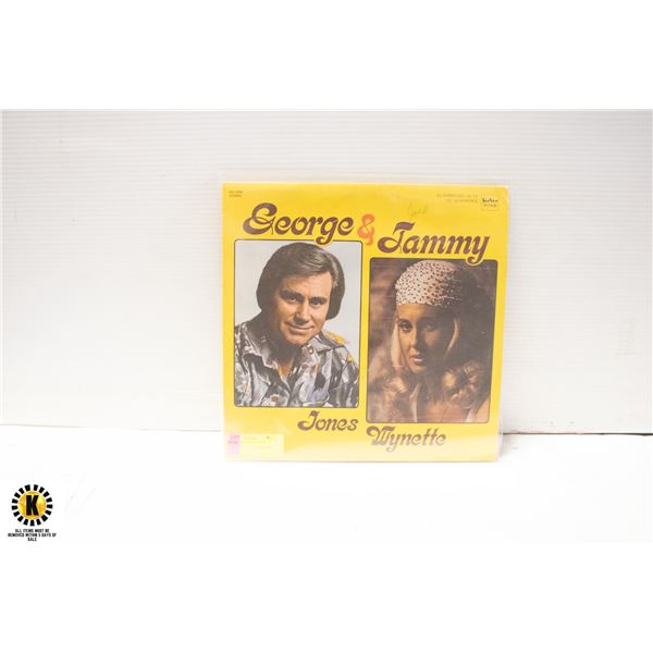GEORGE JONES AND TAMMY WYNETTE LP