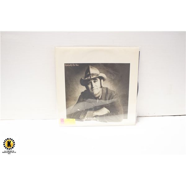 DON WILLIAMS ESPECIALLY FOR YOU LP MCA