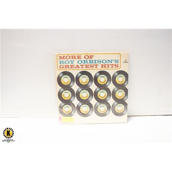 MORE OF ROY ORBISONS GREATEST HITS LP