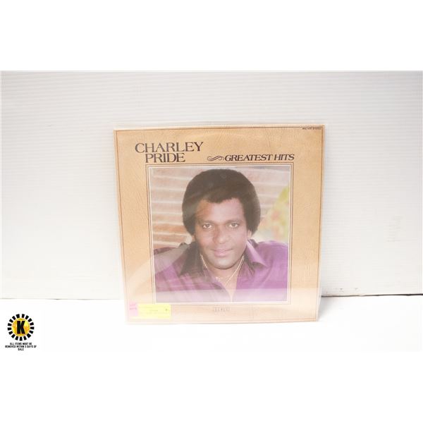 CHARLEY PRIDE GREATEST HITS LP RCA 1981