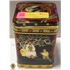 Image 1 : COLLECTORS TIN W/1LB CHOCOLATE MACAROONS