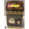 Image 1 : COLLECTORS TIN W/1LB CHOCOLATE MACAROONS