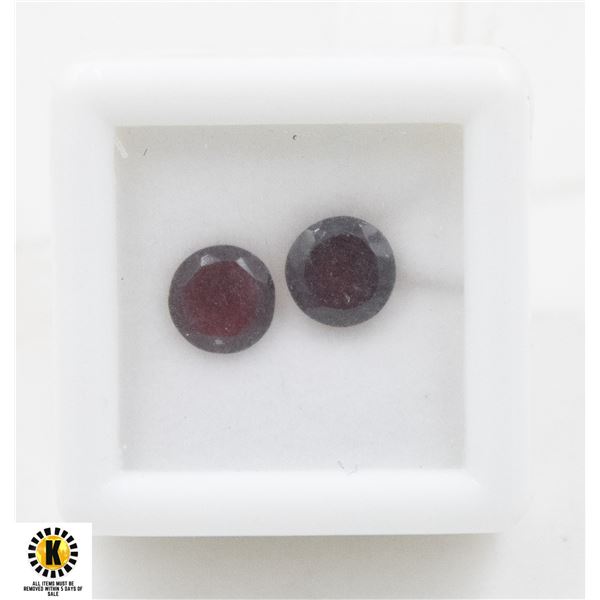#216-DARK RED GARNET GEMSTONE  2.85 CT
