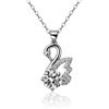 Image 1 : 1 CT GRA CERTIFIED MOISSANITE 925 SILVER NECKLACE