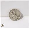 Image 1 : 1942 SILVER USA WALKING LIBERTY HALF DOLLAR COIN
