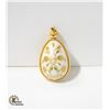 Image 1 : GOLD PLATED EGG PENDANT