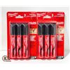 Image 1 : 2 NEW PACKS OF 3 MILWAUKEE INKZALL LARGE JOB