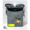Image 1 : NEW ESPE VEGAN LEATHER CROSSBODY PURSE GRAY