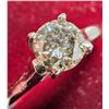 Image 1 : BZ2020-37C 14K 2G NATURAL DIAMOND 0.5CT RING