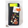 Image 1 : NEW ESPE VEGAN LEATHER FOX WALLET - BLACK