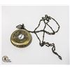Image 1 : POCKET WATCH WITH CHAIN, WORKING