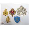 Image 1 : LOT OF VARIOUS OLD CANADA ETC. MILITARY CAP