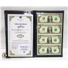 Image 1 : 2009 UNCUT SHEET OF 4 USA $1 DOLLAR NOTES,