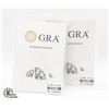 Image 2 : #383-2.00 CT TW GRA CERTIFIED ROUND BRILLIANT CUT