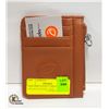 Image 1 : NEW ESPE PASTEL CARD HOLDER VEGAN LEATHER - TAN