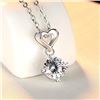 Image 3 : 1 CT GRA CERTIFIED MOISSANITE 925 SILVER NECKLACE