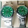 Image 1 : NEW REPLICA ROLEX QUARTZ COUPLE'S WATCH SET