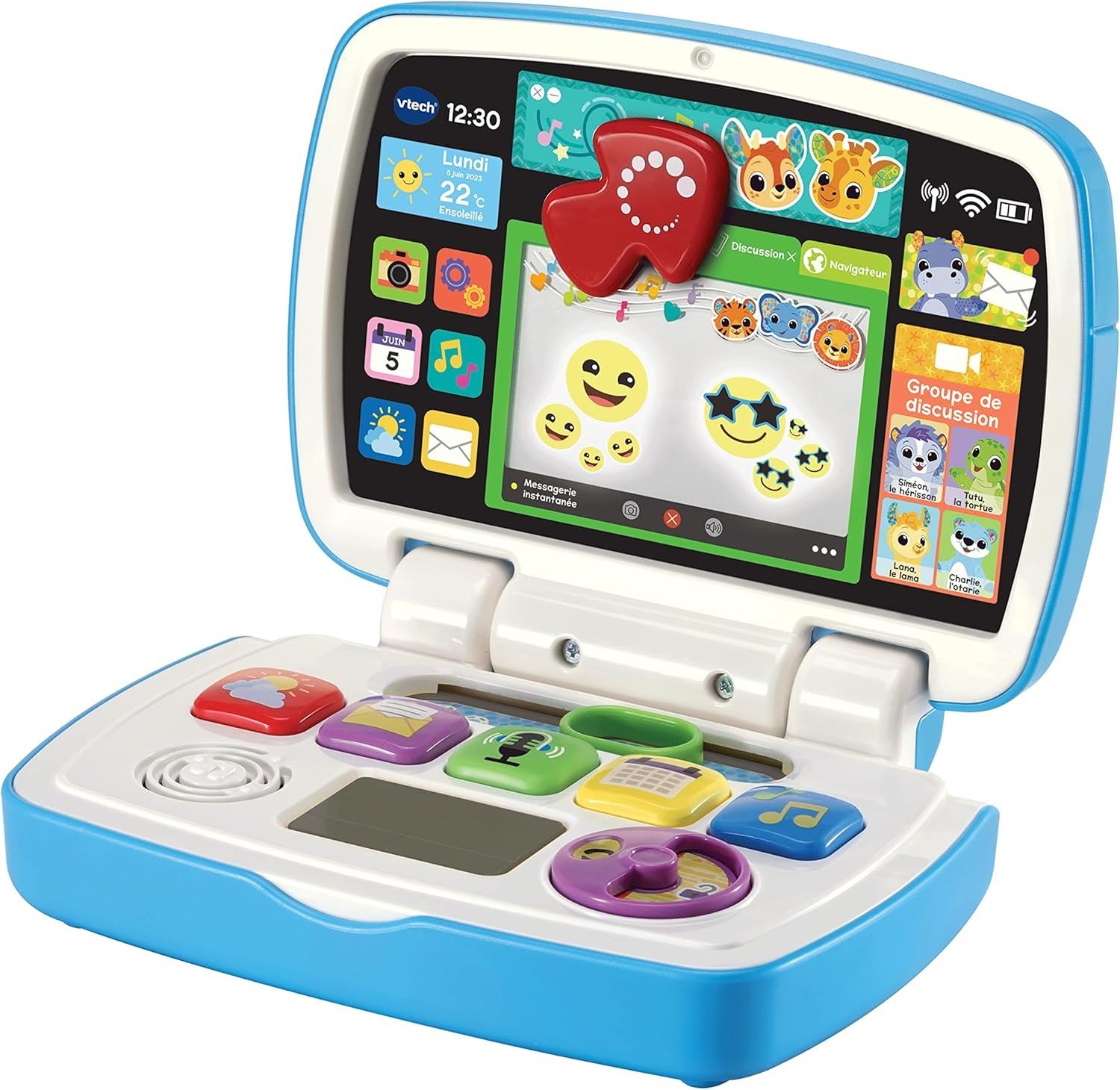NEW WITH BOX VTECH TODDLER TECH LAPTOP FRENCH VER