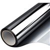 Image 1 : NEW FILMGOO WINDOW FILM COVER BLACK SILVER NO GLUE