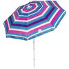 Image 1 : NEW RIO BEACH 7' UPF 50+ BEACH UMBRELLA WITH SAND