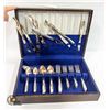 Image 1 : NEW STAINLESS STEEL CUTLERY SET W/ BOX (SERVES 8)