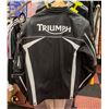 Image 2 : TRIUMPH LEATHER JACKET WITH REMOVABLE LINER