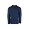 Image 1 : NEW KITON LONG SLEEVE BLUE COTTON/CASHMERE TSHIRT