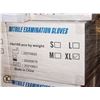 Image 1 : CASE OF NITRILE EXAMINATION GLOVES SIZE L 1000PC