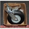 Image 1 : NEW 10" PNEUMATIC SWIVEL CASTOR