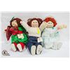 Image 1 : 3 CABBAGE PATCH KIDS DOLLS