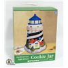 Image 1 : NEW CERAMIC LIGHTHOUSE COOKIE JAR