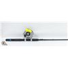 Image 2 : 25)  COMPLETE DAIWA 1755 REEL AND FLYFISHING ROD.