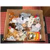 Image 1 : LARGE BOX OF COLLECTIBLE TY BABIES & COCA COLA
