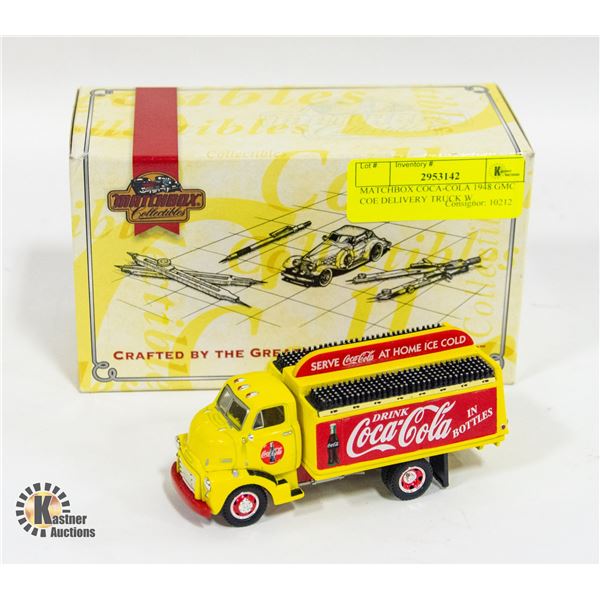 MATCHBOX COCA-COLA 1948 GMC COE DELIVERY TRUCK W.