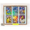 Image 1 : FRAMED 6 POKEMEN CARDS (2014/2015/2017/2018)