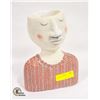 Image 1 : HEAD PLANT POT