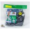 Image 1 : BLACK ANKLE SOCKS 6-12 SIZE 6-PACK FRUIT OF