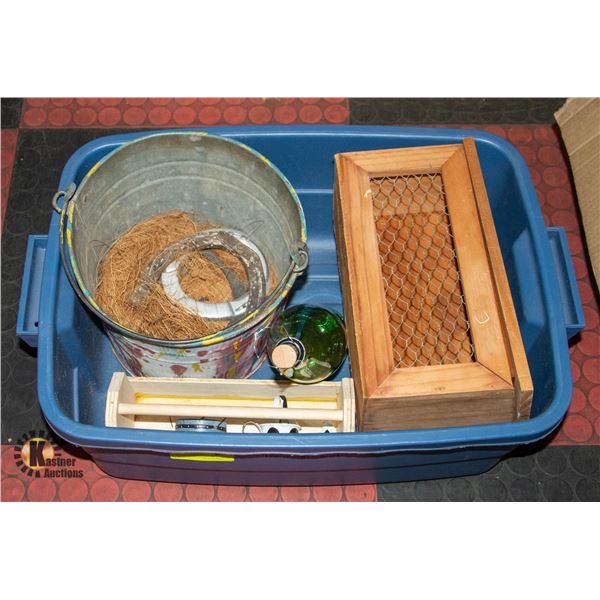 BIN OF FARM / HOME DECOR