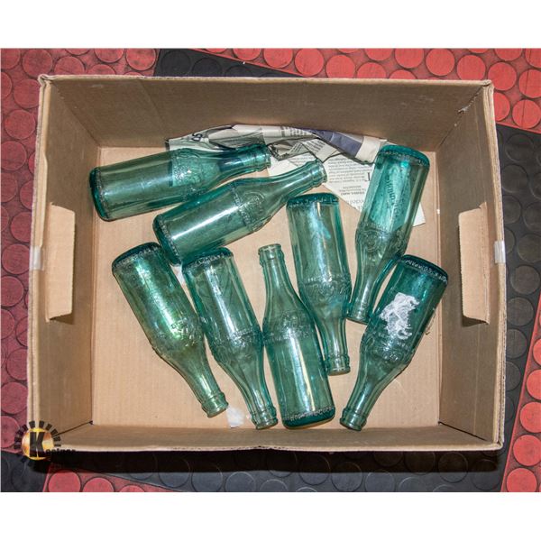 LOT OF VINTAGE COCA-COLA BOTTLES