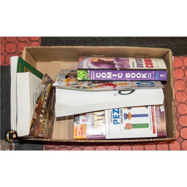 BOX OF VINTAGE GUIDES TO COLLECTING