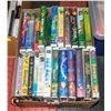 Image 1 : BOX WITH DISNEY VHS MOVIES