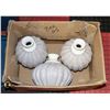 Image 1 : 3 PCS MATCHING GLAZED POTTERY SET